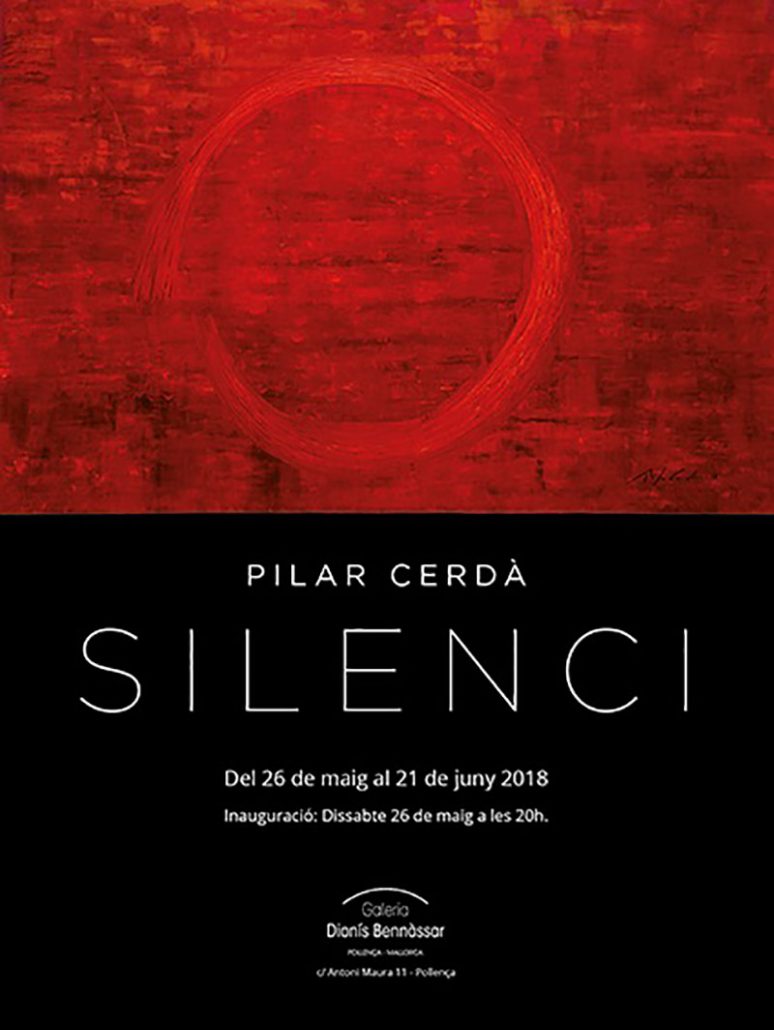 Poster Exposición 'Silenci'